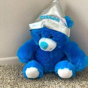 Blue HERSHEY KISS Plush Bear Stuffed Animal